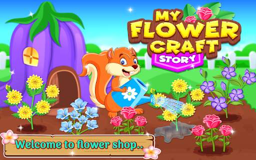 My Flower Craft Story - Cooking & Crafting Game screenshot 1