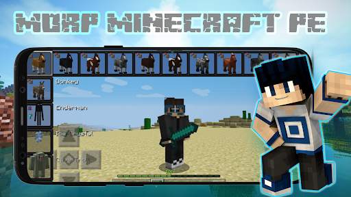 Morph Mod for Minecraft Skin screenshot 1