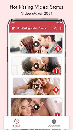 Hot Kissing Video Status screenshot 1