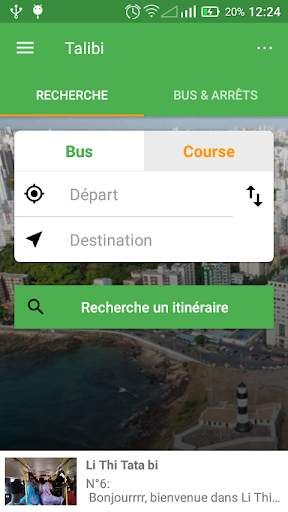 Talibi.net - Itinéraires de bus & Lieux du Sénégal screenshot 1