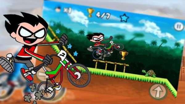 Teen Go Titans Bmx screenshot 1