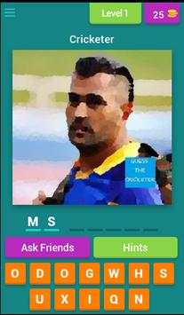 Indian Cricketer Guess screenshot 1