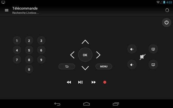Télécommande pour Livebox स्क्रीनशॉट 4