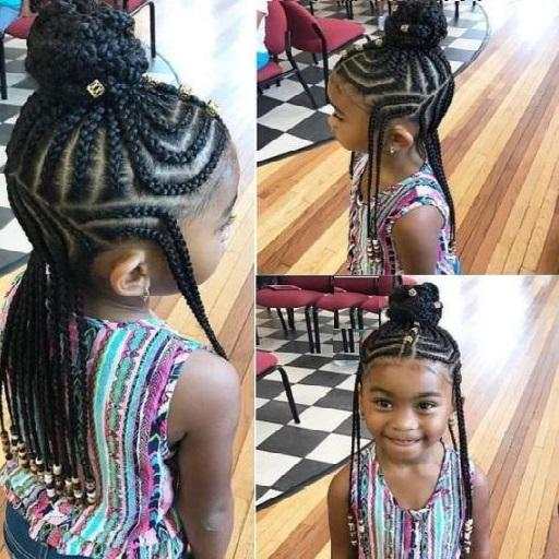 Fulani Braids Kidz Styles. स्क्रीनशॉट 1