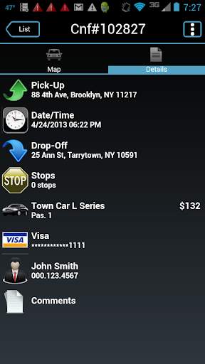 New App Car & Limo screenshot 4