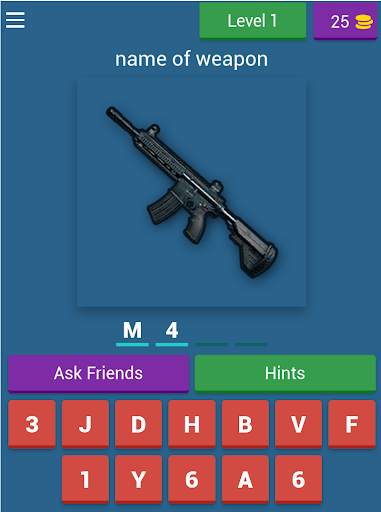 Pubg Mobile Guns Quiz 2 screenshot 6