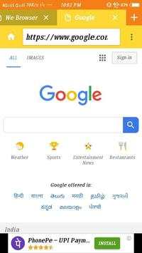 Googel Bird Browser screenshot 1