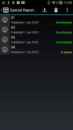 DAR.fm Radio Downloader: offline free music news screenshot 2