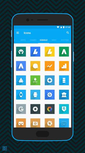 Voxel – Flat Style Icon Pack 6 تصوير الشاشة