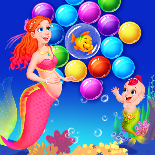 mermaid pregnancy bubble icon