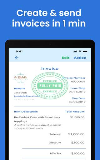 Vencru: Invoice Maker, Inventory, & Accounting app screenshot 16