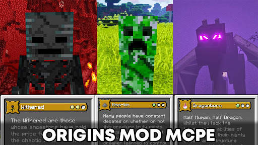 Origins PE Mod MCPE screenshot 2
