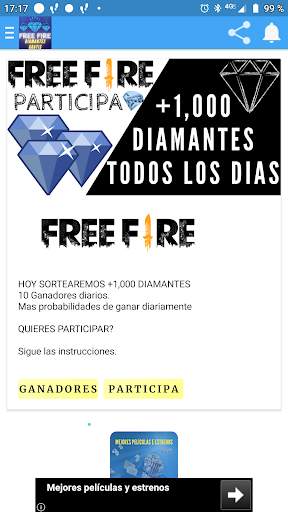 DIAMANTES GRATIS FREE FIRE 2020 screenshot 3