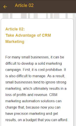 Customer Relationship Marketing 7 تصوير الشاشة