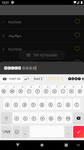 KeyStyle - Font Keyboard, Fancy, Emoji Stylish screenshot 3