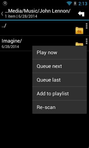 Soumi: Network Music Player 6 تصوير الشاشة