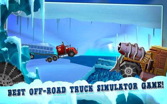 Truck Driving Race 2: Ice Road screenshot 7