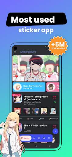  999K Anime Stickers WASticker screenshot 2