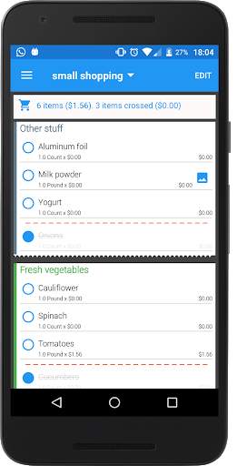 Shop - Grocery Organizer List screenshot 3