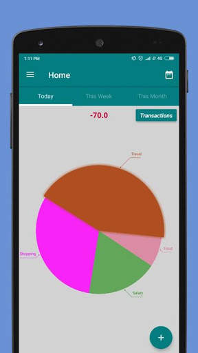 Expense Manager Pro /Money Manager screenshot 1