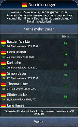 True Football National Manager screenshot 4