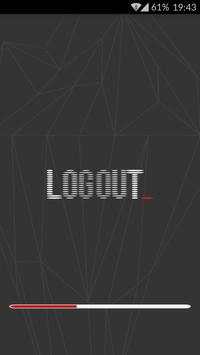 Logout screenshot 1