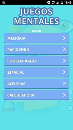 Jogos Mentais screenshot 1