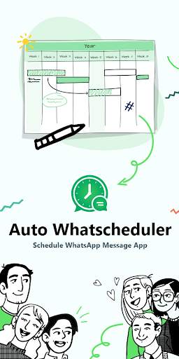 Whatscheduler: Auto Messaging screenshot 1