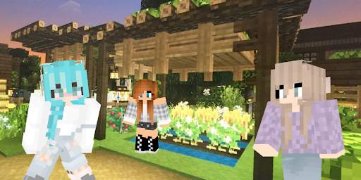 Casual Girl Skin for Minecraft screenshot 1