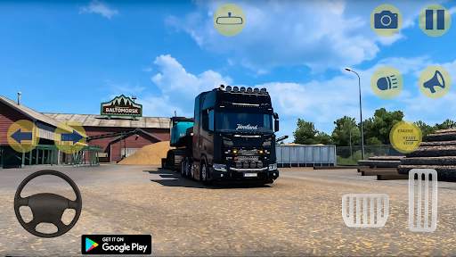 Truck Driving Cargo Simulator screenshot 1