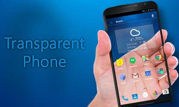 Transparent Phone Live Wallpaper screenshot 4