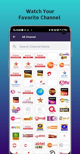 Live TV Channel Schedule स्क्रीनशॉट 3