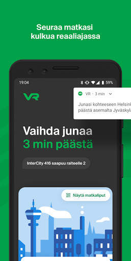 VR Matkalla - junaliput ja matkasi seuranta screenshot 6