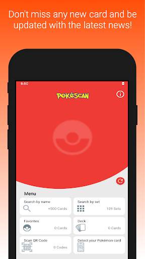 PokeScan & Card Search screenshot 1