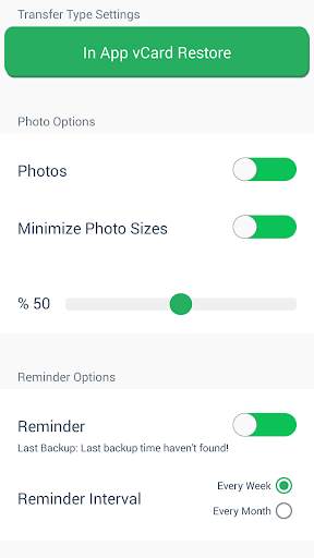 MCBackup - My Contacts Backup screenshot 4
