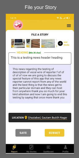 Thanthi Whistle - News Reporter App screenshot 3