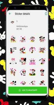 Minnie Sticker Whatsapp - Mickey WAStickerApps screenshot 3