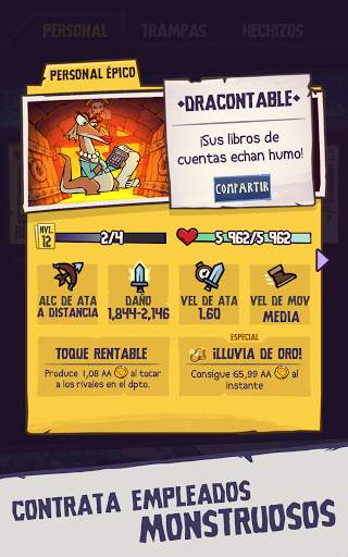 Dungeon Inc.: Idle de clics screenshot 14