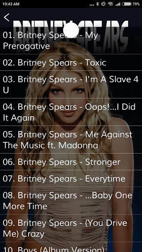 Full Albums Britney Spears 6 تصوير الشاشة