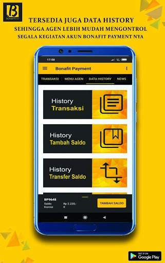 Bonafit Payment - Pulsa & Kuota Internet Termurah скриншот 11