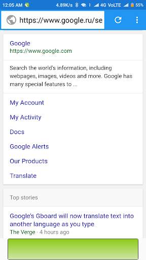 Lite Browser screenshot 4