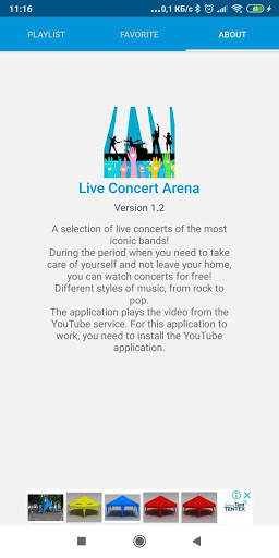 Live Concert Arena - free music, free app screenshot 5