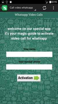 call video for whatsapp Prank screenshot 2