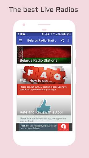 Belarus Radio Music & News screenshot 1