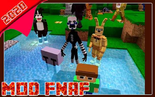 Mod Freddy - Animatronik Untuk MCPE screenshot 5