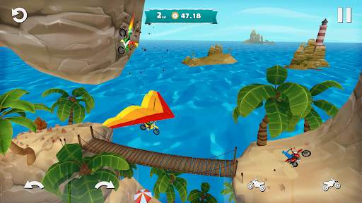 Airborne Motocross Bike Racing screenshot 1