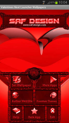 Next Launcher Valentines Theme screenshot 5