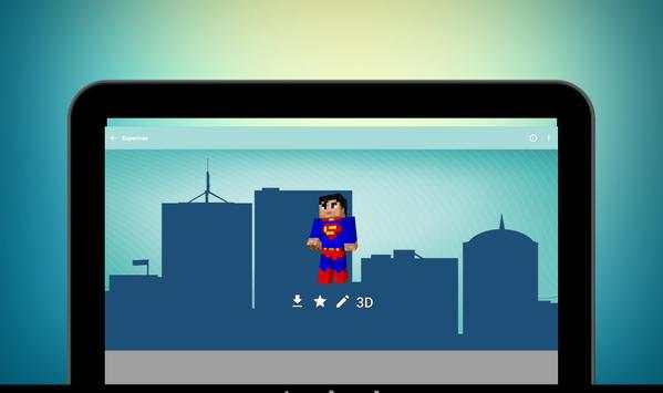 Superhero skins for Minecraft 3D screenshot 14
