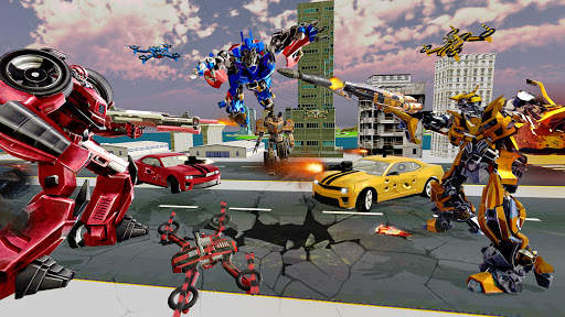 Robot Car Drone Transform: Rob screenshot 5