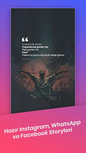 Story Sözleri (İnstagram - WhatsApp) & Wallpaper screenshot 2